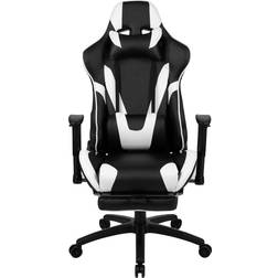 Flash Furniture X30 Gaming Chair - Black/White