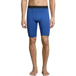 Hanes Performance Compression Shorts Men - Awesome Blue/Ebony