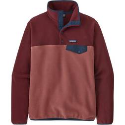 Patagonia Women's Lightweight Synchilla Snap-T Fleece Pullover - Rosehip