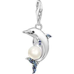 Thomas Sabo Delfin med Pärla Berlock - Silver