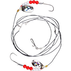 Imax Flounder Rig Pearl White Bead Fladfiske Rig