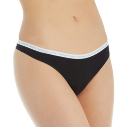 Calvin Klein CK One Cotton Thong - Black