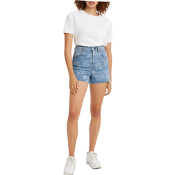 Levi's Ribcage Shorts Women's - Jive Bloomed/Medium Wash