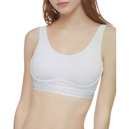 Calvin Klein Modern Structure Unlined Bralette - White