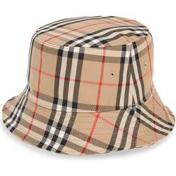 Burberry Heavy Check Bucket Hat - Archive Beige