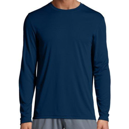 Hanes Sport FreshIQ Cool DRI Long Sleeve T-shirt Men - Navy