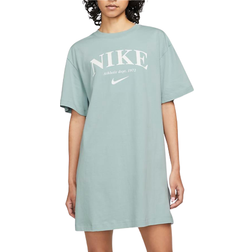 Nike Sportswear Short-Sleeve Graphic Dress - Ocean Cube/White