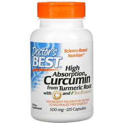 Doctor's Best Curcumin from Turmeric Root with C3 Complex & BioPerine 120 pcs