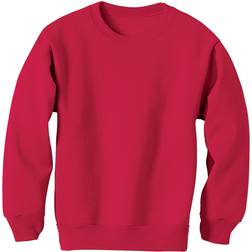 Hanes Youth ComfortBlend EcoSmart Crewneck Sweatshirt - Deep Red