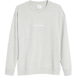 Calvin Klein Lounge Graphic Logo Sweatshirt - Gray