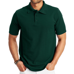 Hanes FreshIQ X-Temp Pique Polo Shirt - Deep Forest