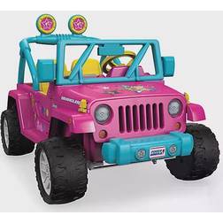 Fisher Price Power Wheels Barbie Jeep Wrangler 12V