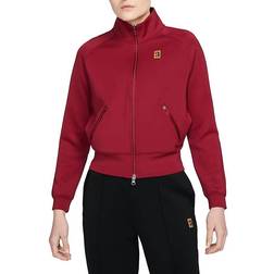 Nike Court Full-Zip Tennis Jacket Women - Pomegranate