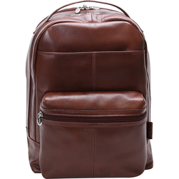 McKlein Dual Compartment Laptop Backpack - Brown