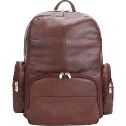 McKlein Dual Compartment Laptop Backpack - Brown