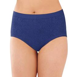 Bali Comfort Revolution Seamless Brief - Blue Colbat Swirl