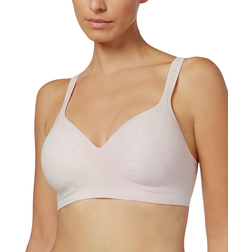 Bali Comfort Revolution Shaping Wireless Smoothing Bra - Rose Swirl