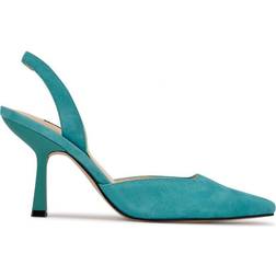 Nine West Hurry Snip Toe - Green Suede