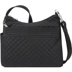 Travelon Anti-Theft Boho Square Crossbody - Black