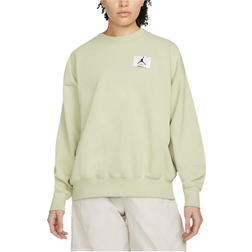 Nike Jordan Essentials Fleece Crew Sweatshirt Women's - Olive Aura