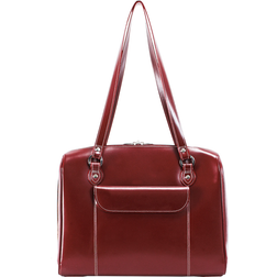 McKlein Glenview Laptop Briefcase 15” - Red