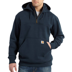 Carhartt Rain Defender Loose Fit Heavyweight Quarter-Zip Sweatshirt - New Navy