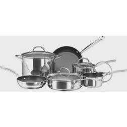 Farberware Millennium Nonstick Cookware Set with lid 10 Parts