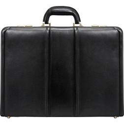 McKlein Coughlin Expandable Attaché Briefcase - Black