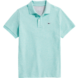 Vineyard Vines Boy's Edgartown Pique Polo - Antigua Green (3G010175)