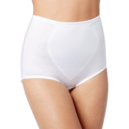 Bali Jacquard Shaping Brief 2-pack - White