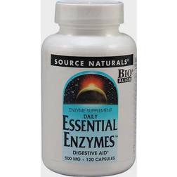 Source Naturals Daily Essential Enzymes Digestive Aid 500mg 120 pcs