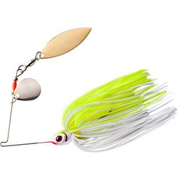 Booyah Bait Tandem Blade White/Chartreuse