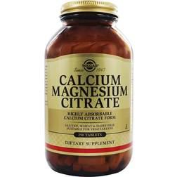 Solgar Calcium Magnesium Citrate 250 Tablets