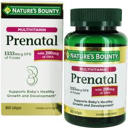 Nature's Bounty Prenatal Multivitamin 60 Softgels