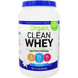 Orgain Orgain Grass Fed Whey Protein Powder Vanilla Bean 1.82 lbs