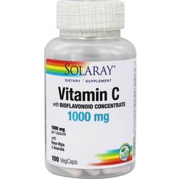 Solaray Vitamin C 1000 mg 100 VegCaps 100 Stk.