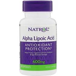 Natrol Acido Alfa Lipoico 600 mg Conteggio Di 30 (Confezione Da 1)