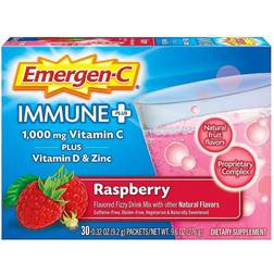 Emergen-C Immune Fizzy Drink Mix, Raspberry 30 ct False