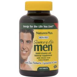 NaturesPlus Source of Life Men Iron-Free 120 Tablets