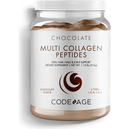 Codeage Poudre de Peptides Multi Collagène Chocolat 515 g