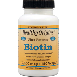 Healthy Origins Biotin 10000 mcg 150 Vcaps