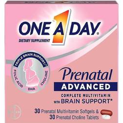 One A Day Prenatal Multivitamins Choline 30ct