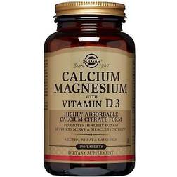 Solgar Calcium Magnésium Vitamine D3 100 pcs