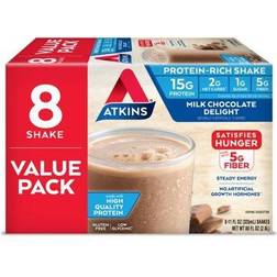 Atkins 8-Pack Milk Chocolate Delight Protein-Rich Shakes