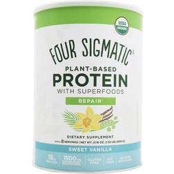 Four Sigmatic Organic Plant-Based Protein with Superfoods Sweet Vanilla 21.16 oz