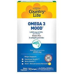 Country Life Omega 3 Mood 90 Softgels