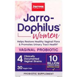 Jarrow Formulas Jarro-Dophilus Probiotics for Women 10 billion 30 Capsules