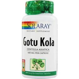 Solaray Gotu Kola 450 mg 100 VegCaps 100 Stk.