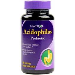 Natrol Acidophilus 100mg Capsules, 100 Ct 100 pcs