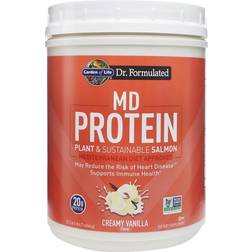 Garden of Life MD Protein Plant & Sustainable Salmon Creamy Vanilla 22.71 oz